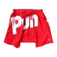 BIGロゴサルエルショートパンツ