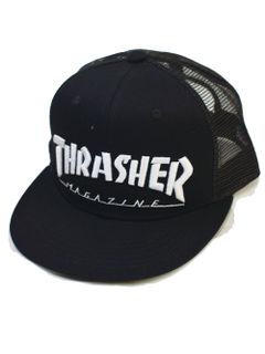 MAG LOGO ツイル平ツバメッシュキャップ