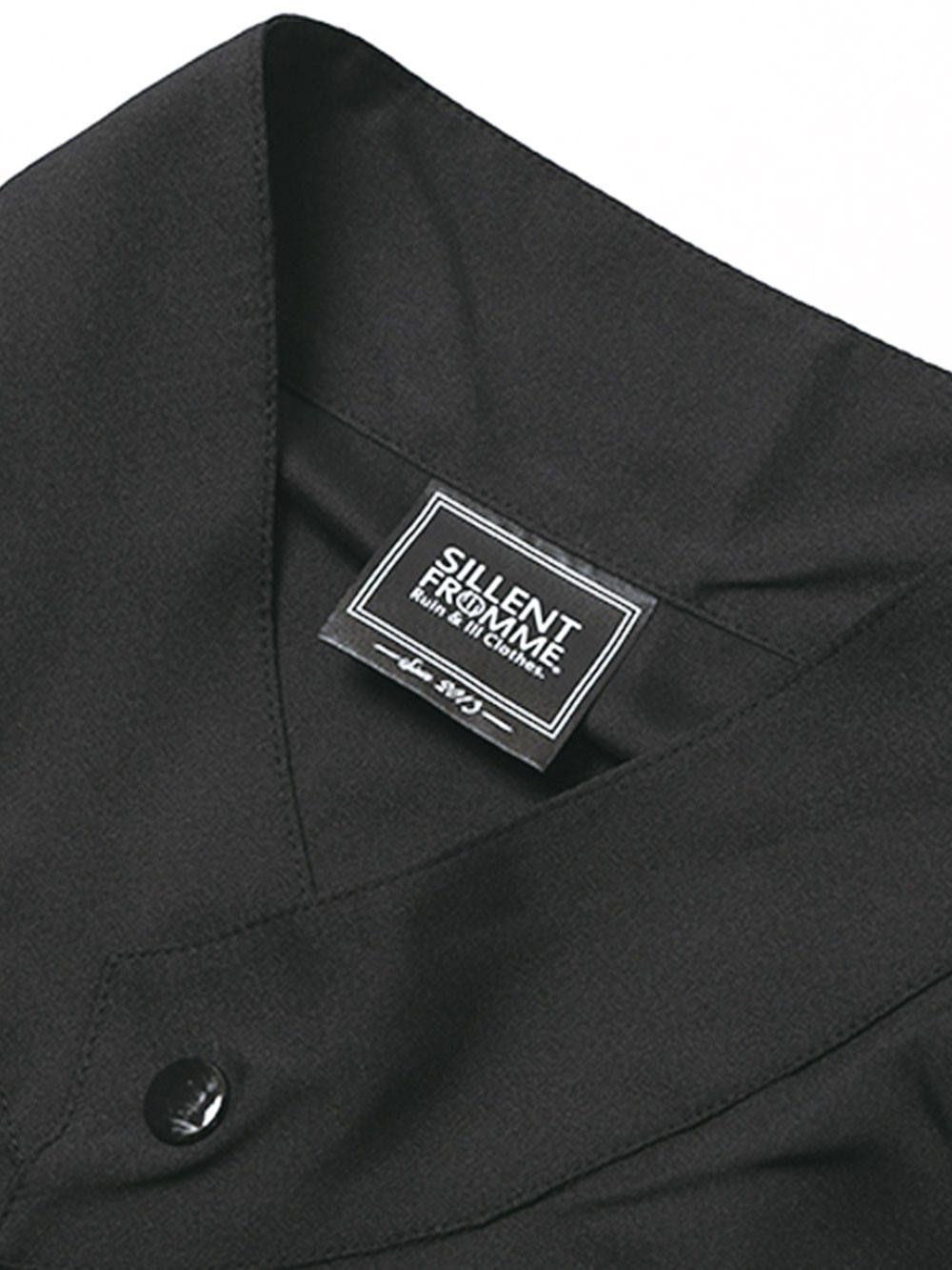 ELEGANT -Stand Up Collar Shirts-