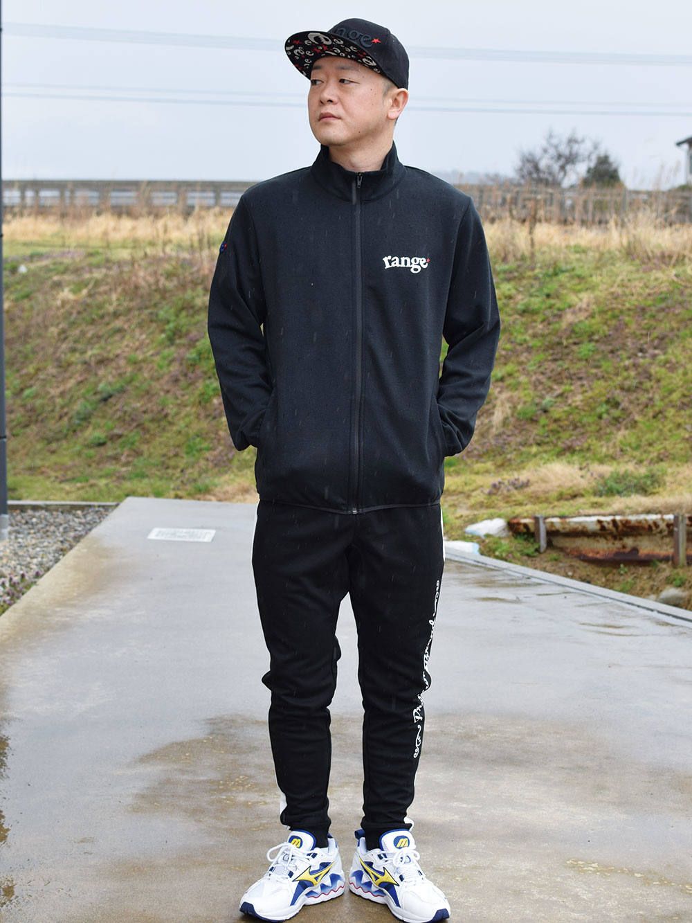 rg jersey zip up crew
