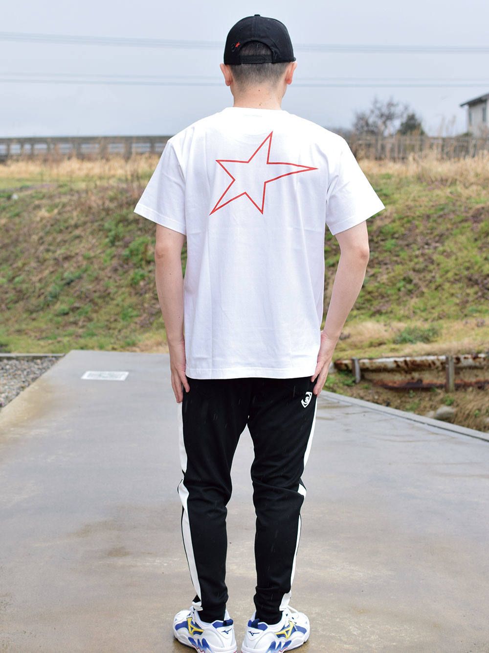 rg logo with big star s/s tee