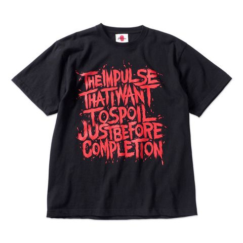完成間近でぶっ壊したくなる衝動TEE