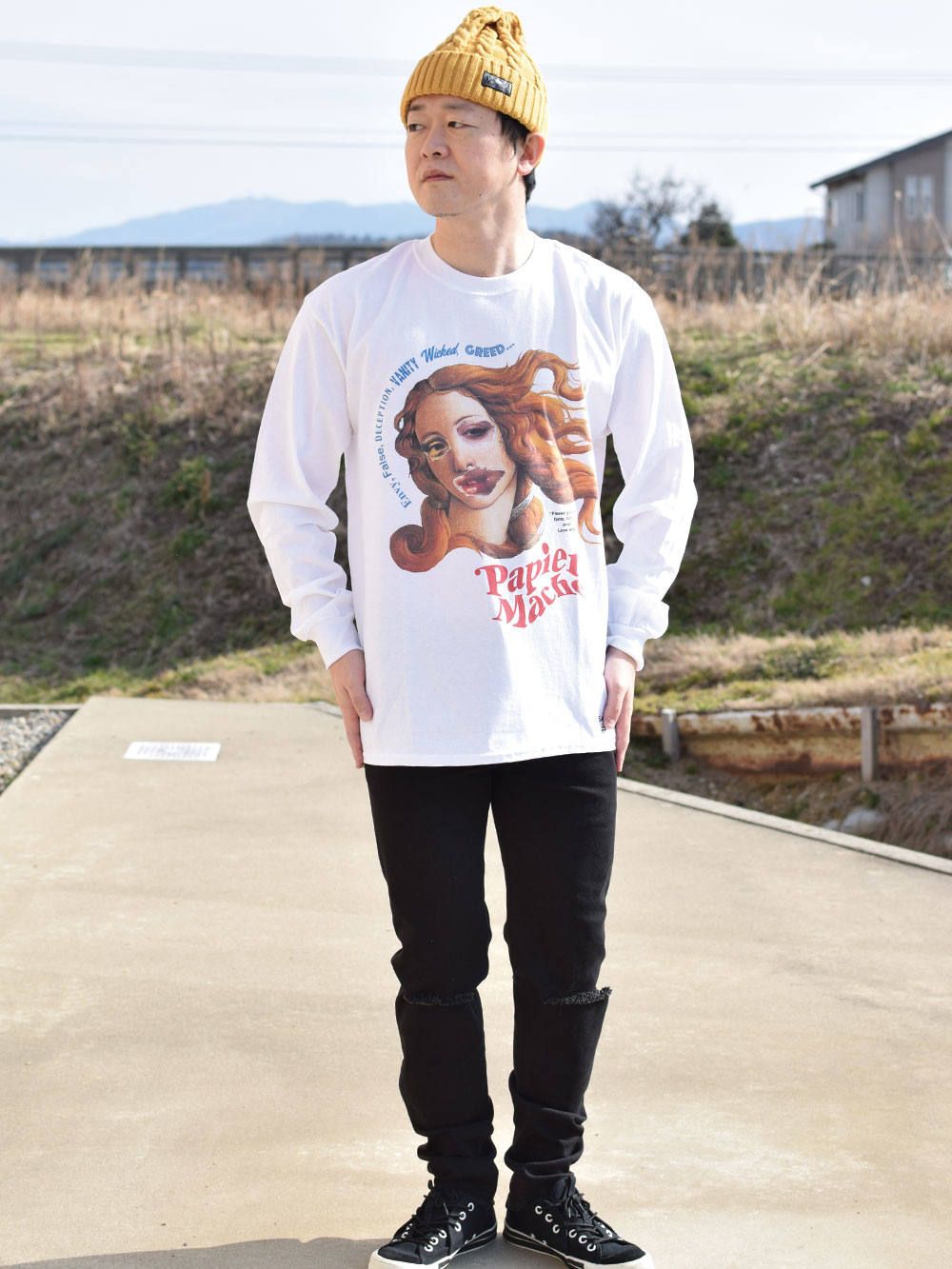 PAPIER MACHE L/S T