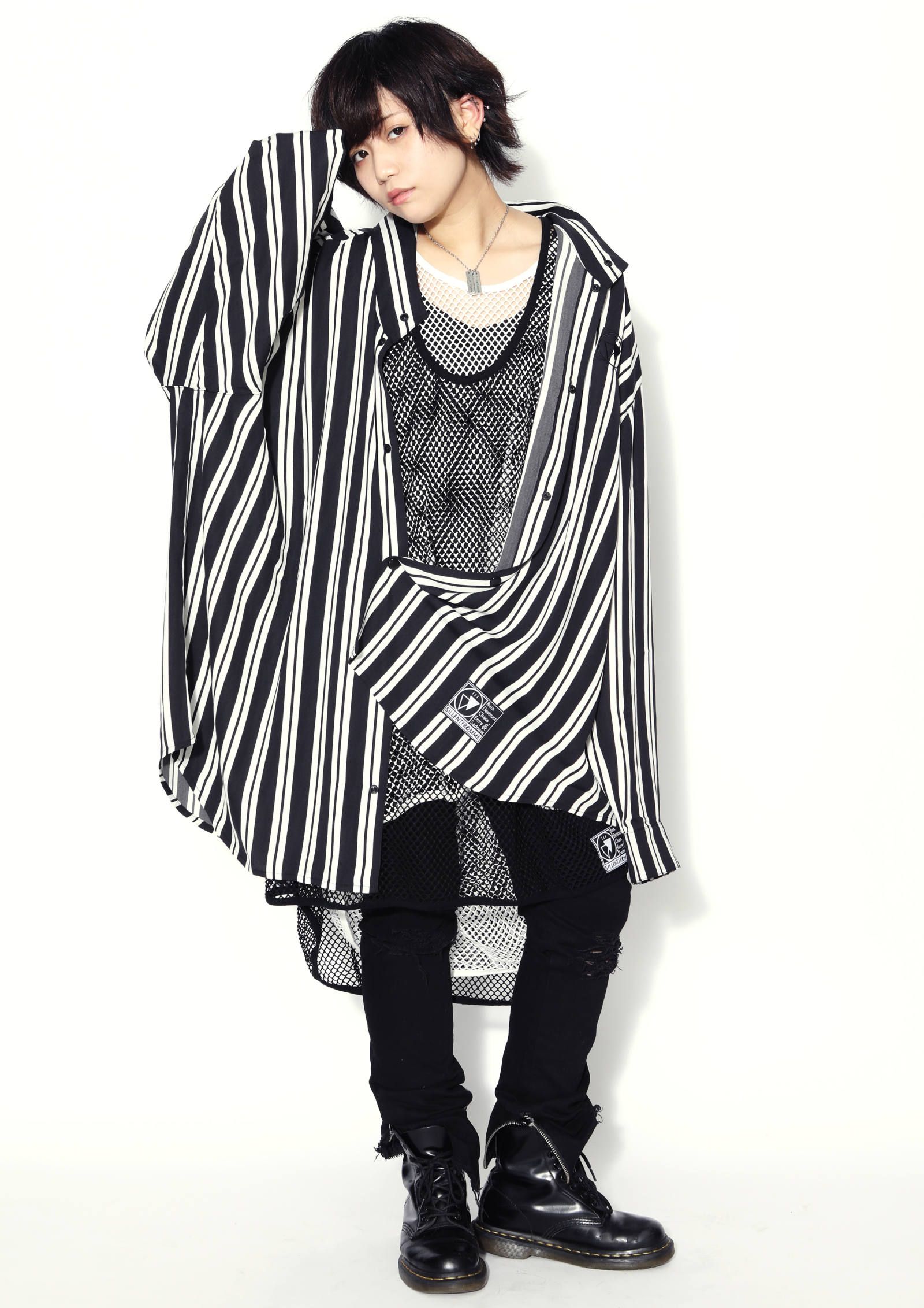 ELEGANT -Stand Up Collar Shirts-