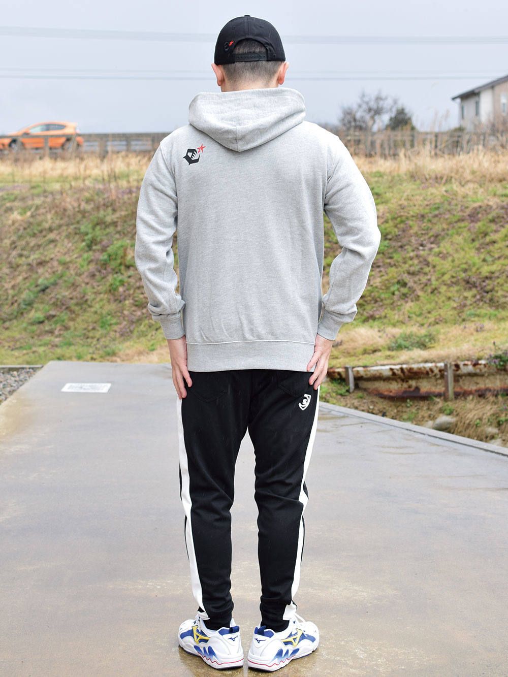 rg tribal logo hoody
