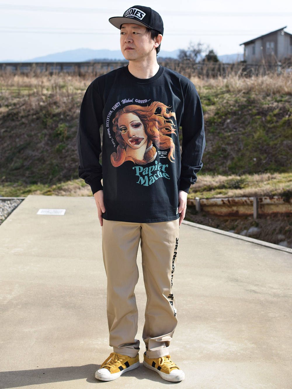 PAPIER MACHE L/S T
