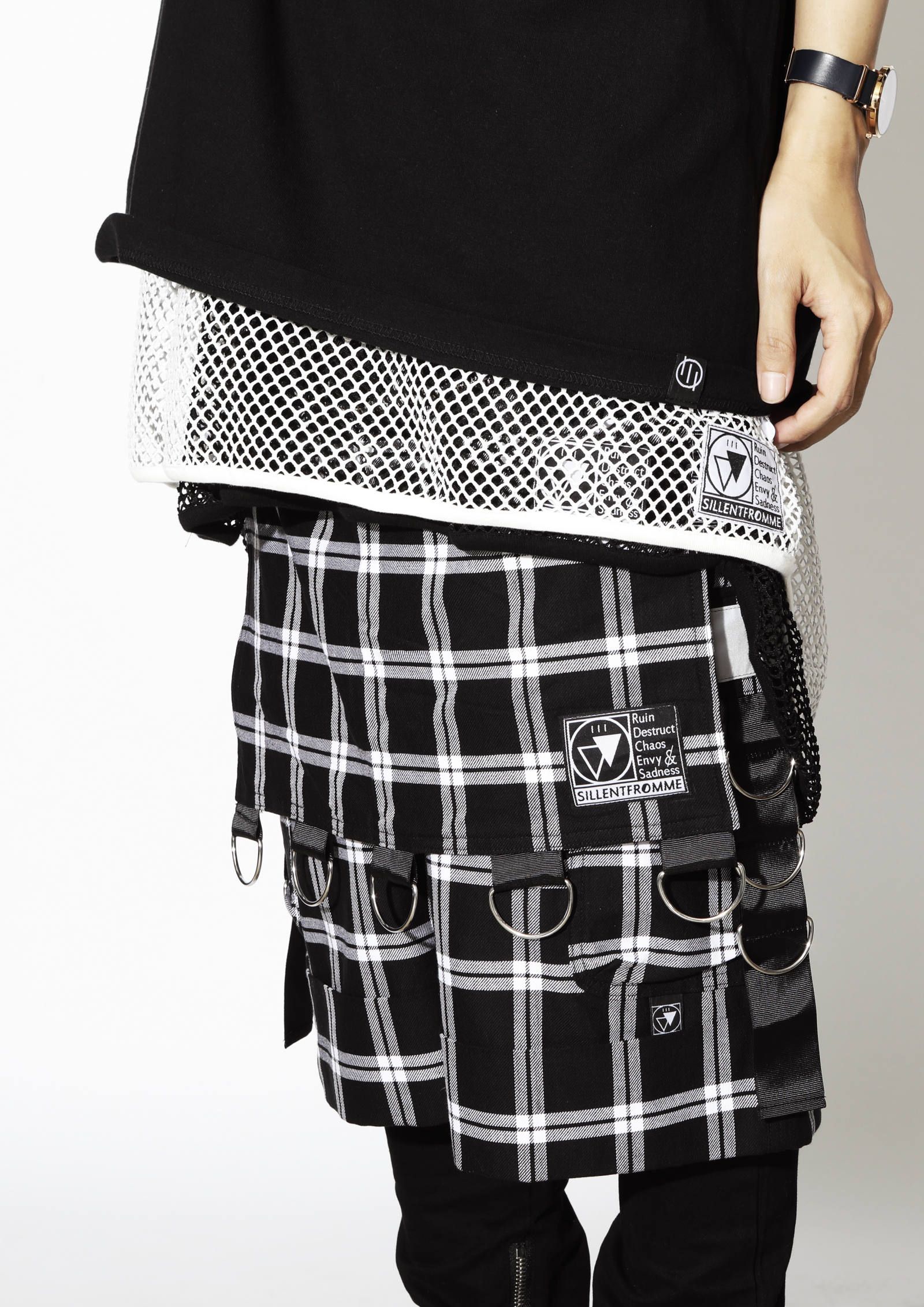 SAVIOR -Ringed Loose Cropped-