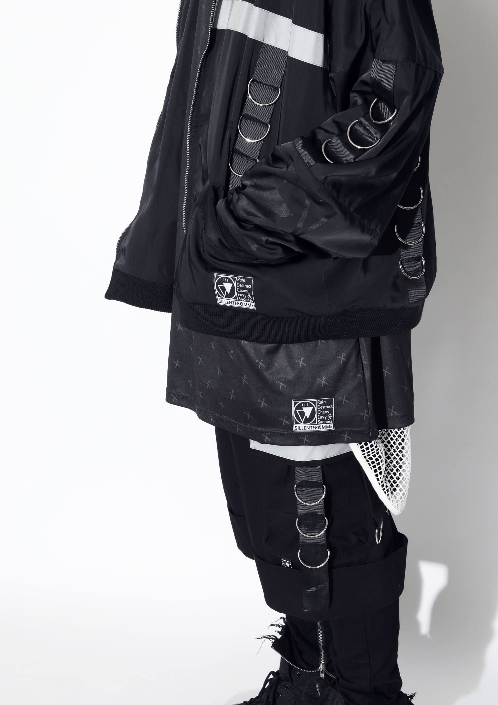 SAVIOR -Ringed Loose Cropped-
