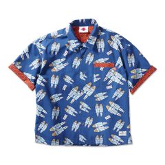 双子総柄シャツ(上/トップス)