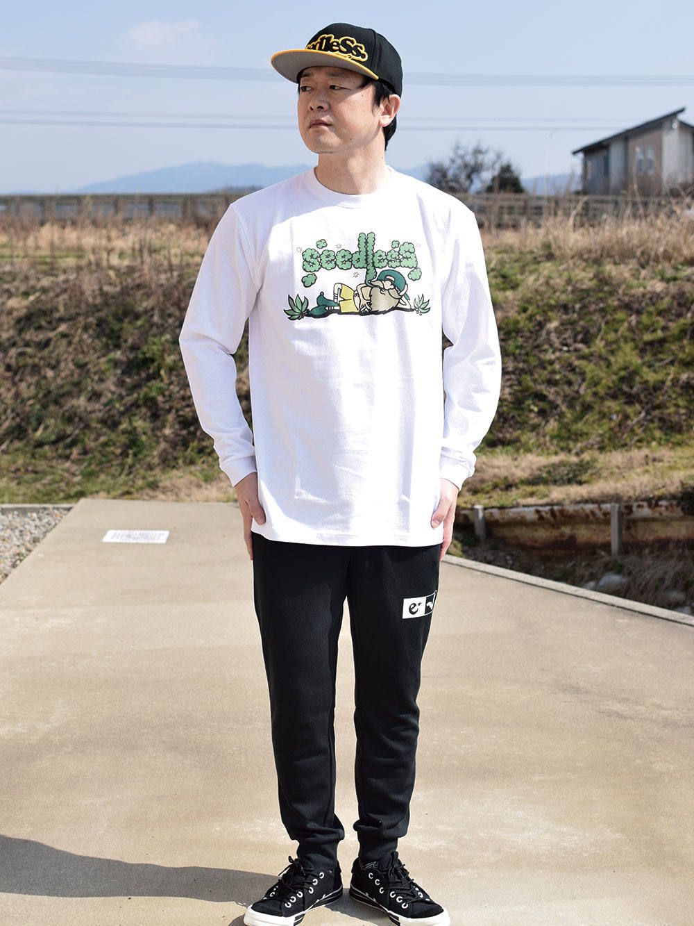 chillin TIME L/S tee