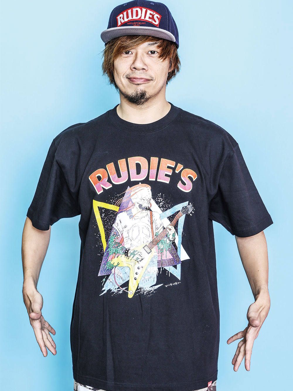 GUITAR&SKULL-T