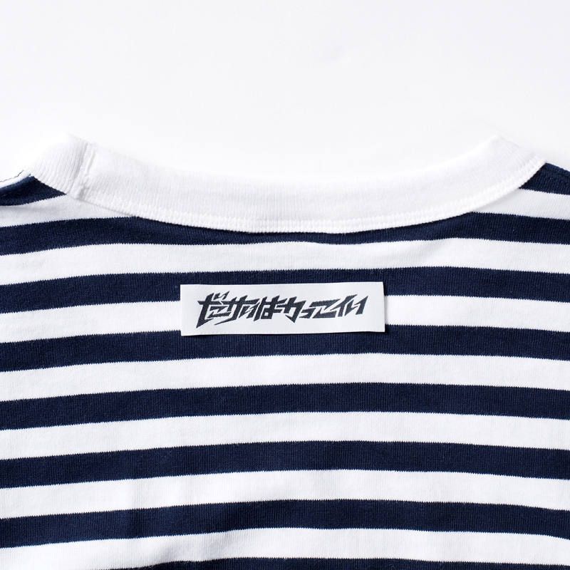 目ぱっちりボーダーTEE / 細