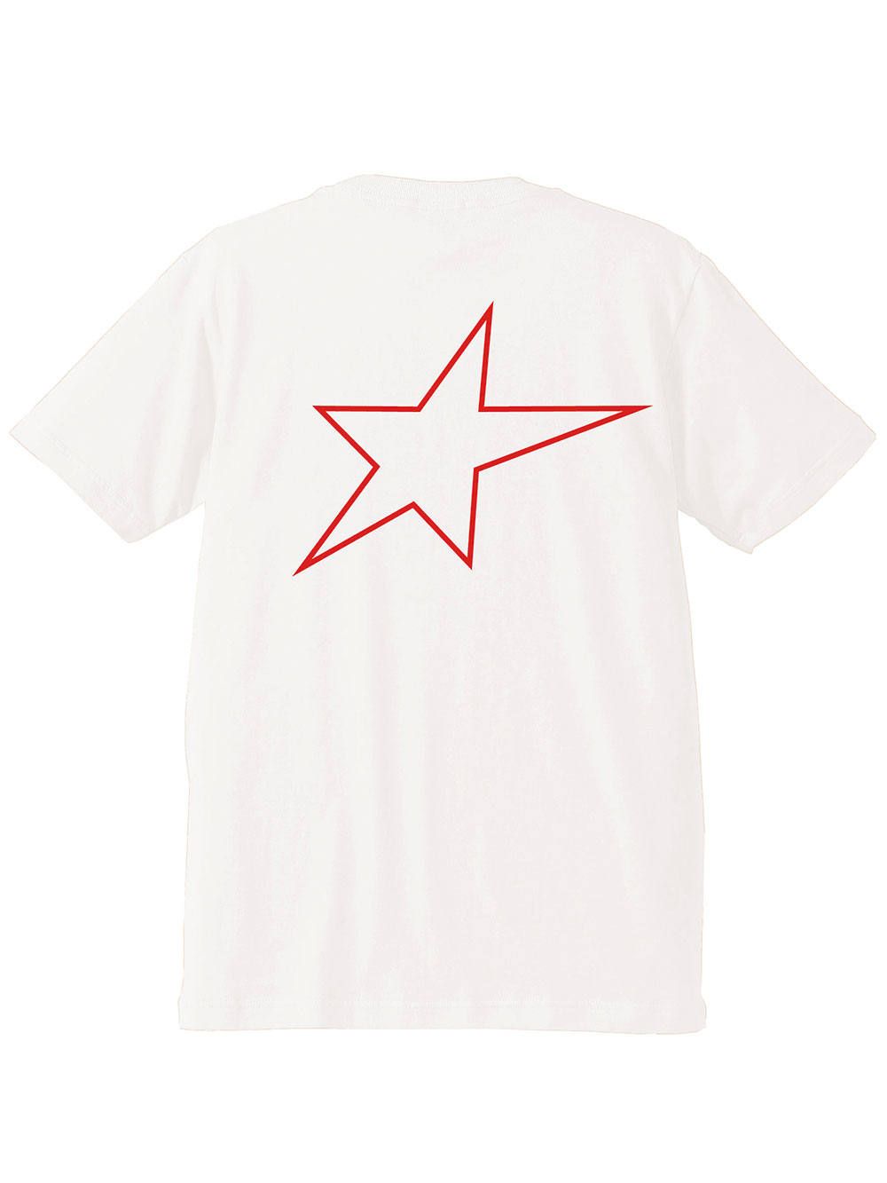 rg logo with big star s/s tee