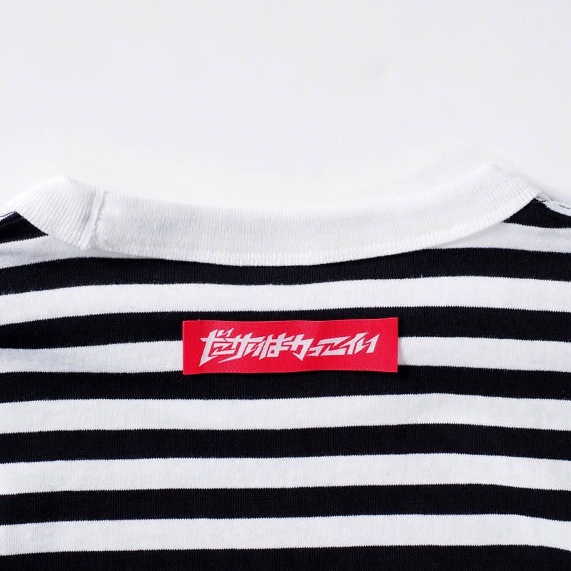 目ぱっちりボーダーTEE / 細
