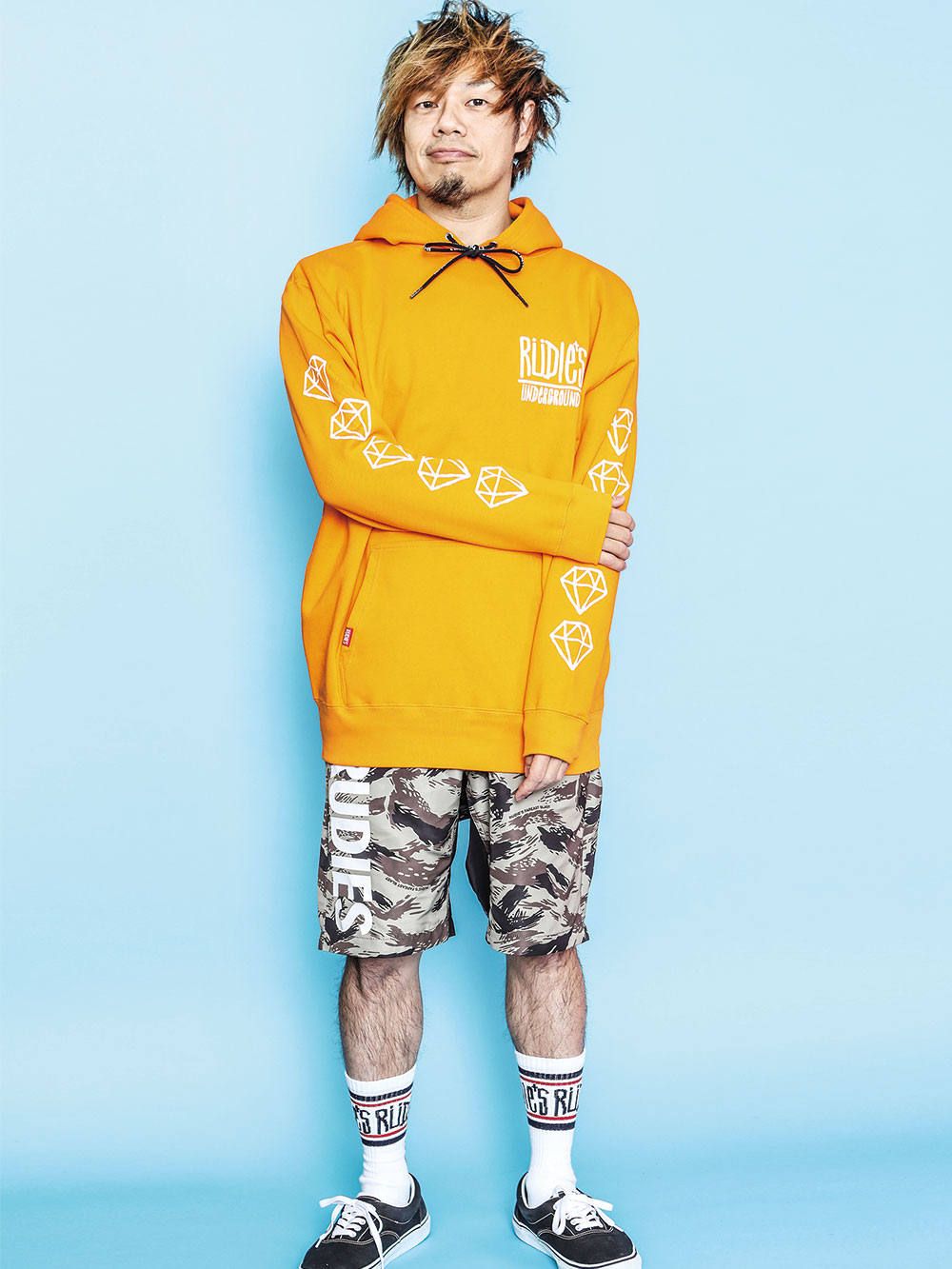 DRAWING HOOD-SWEAT