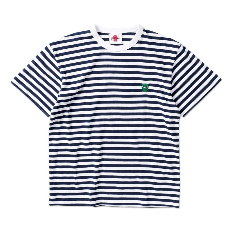 目ぱっちりボーダーTEE / 細