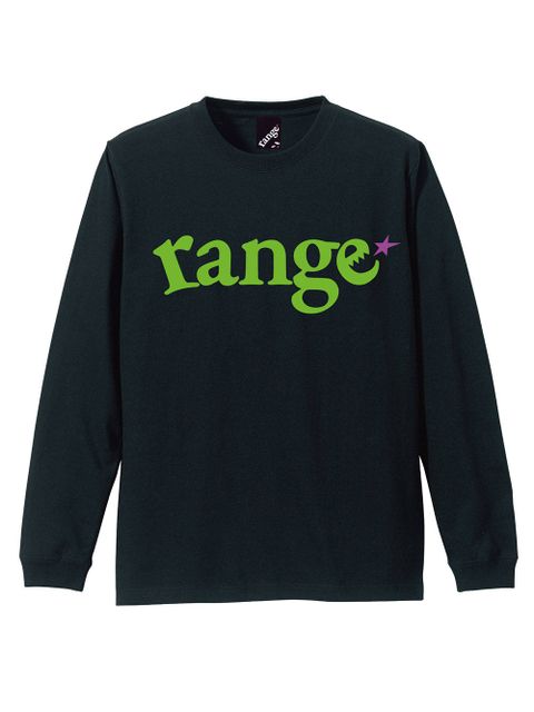 range fluorescence logo L/S tee