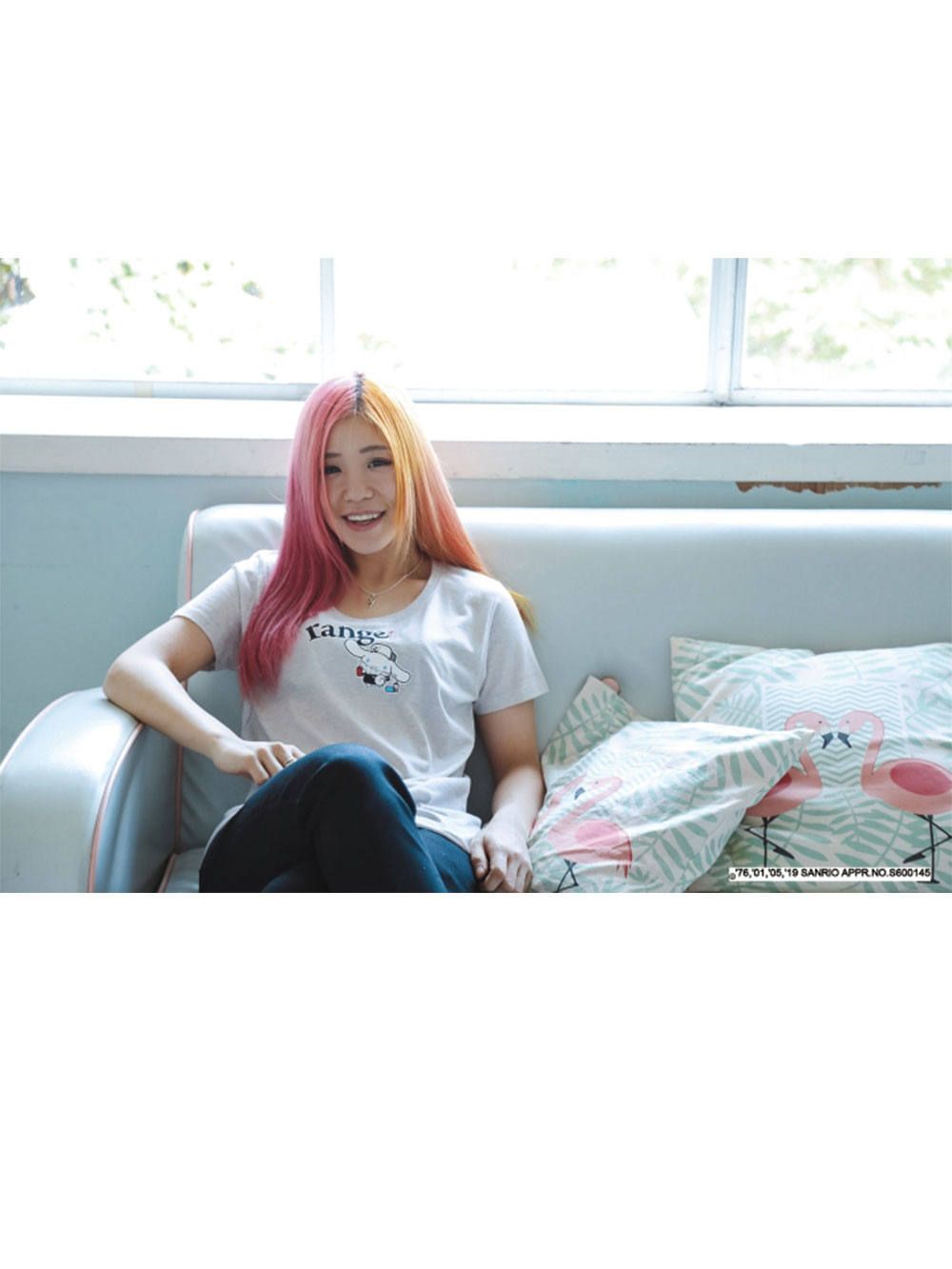 Cinnamoroll graffiti s/s tee