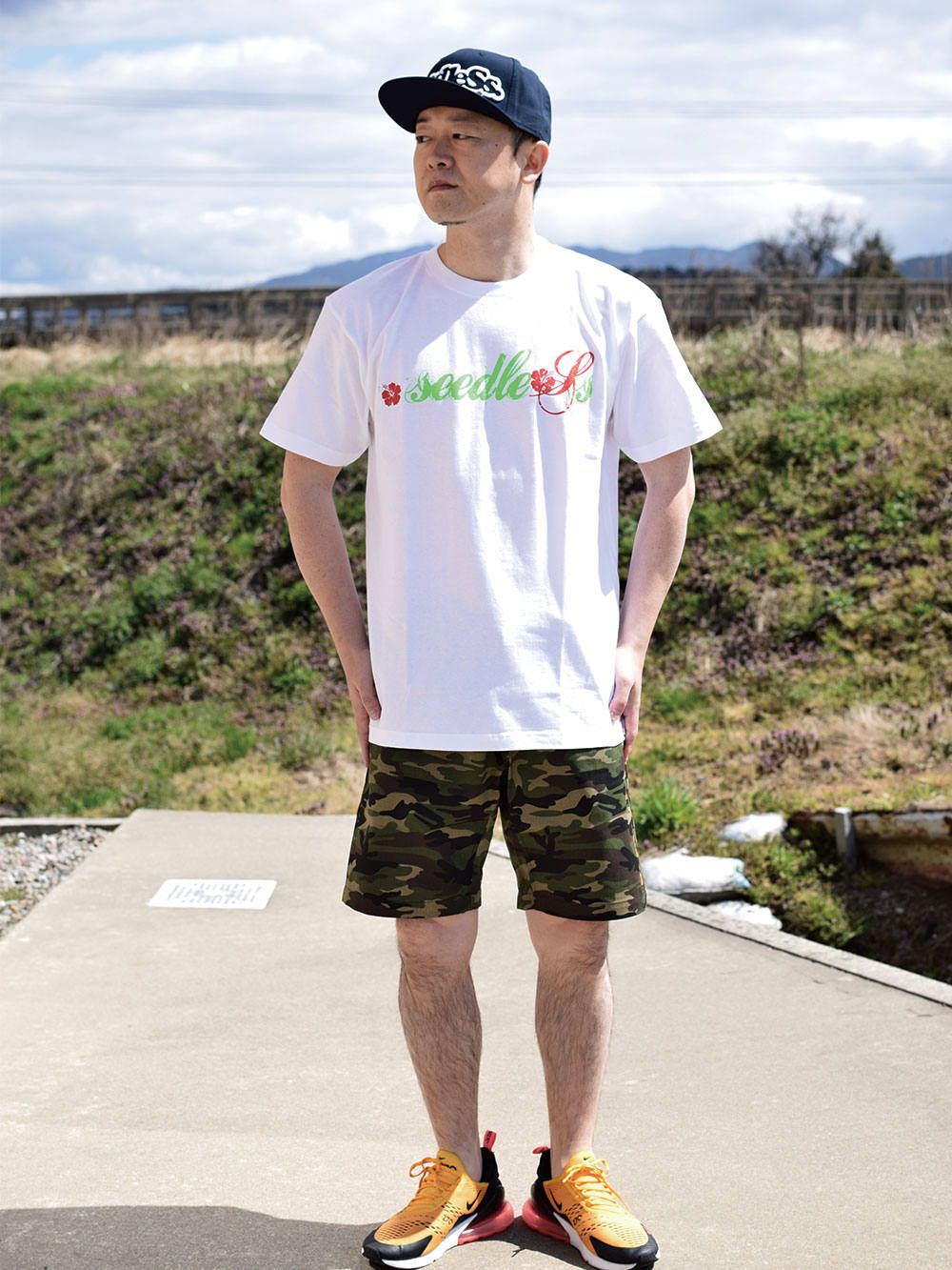 Hawaiian style s/s tee