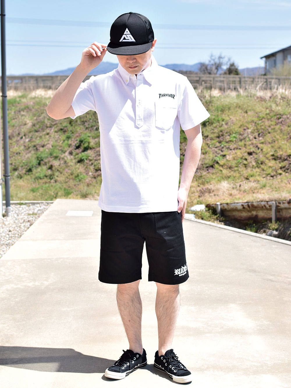 HOMETOWN  POCKET POLO-SHIRT
