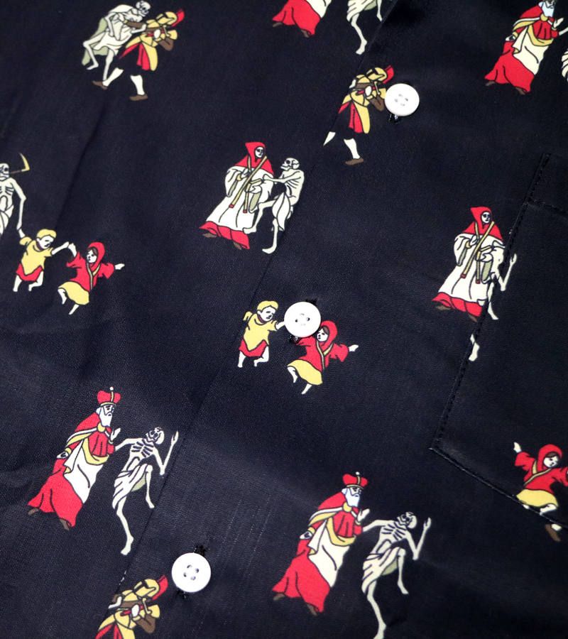 DANCE MACABRE ALOHA-SHIRTS