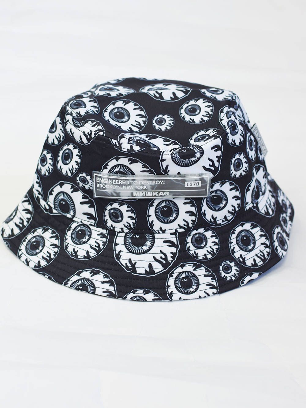 KEEP WATCH ALLOVER BUCKET-HAT