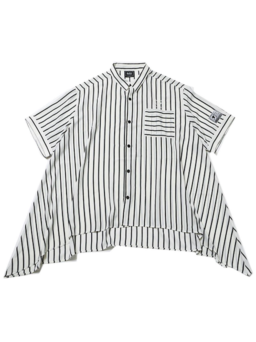 LAX -Hemline Half Sleeve Shirts-