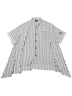 LAX -Hemline Half Sleeve Shirts-