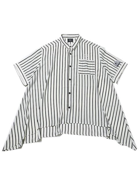 LAX -Hemline Half Sleeve Shirts-