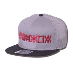 LOGO Mesh Cap-Square Visor