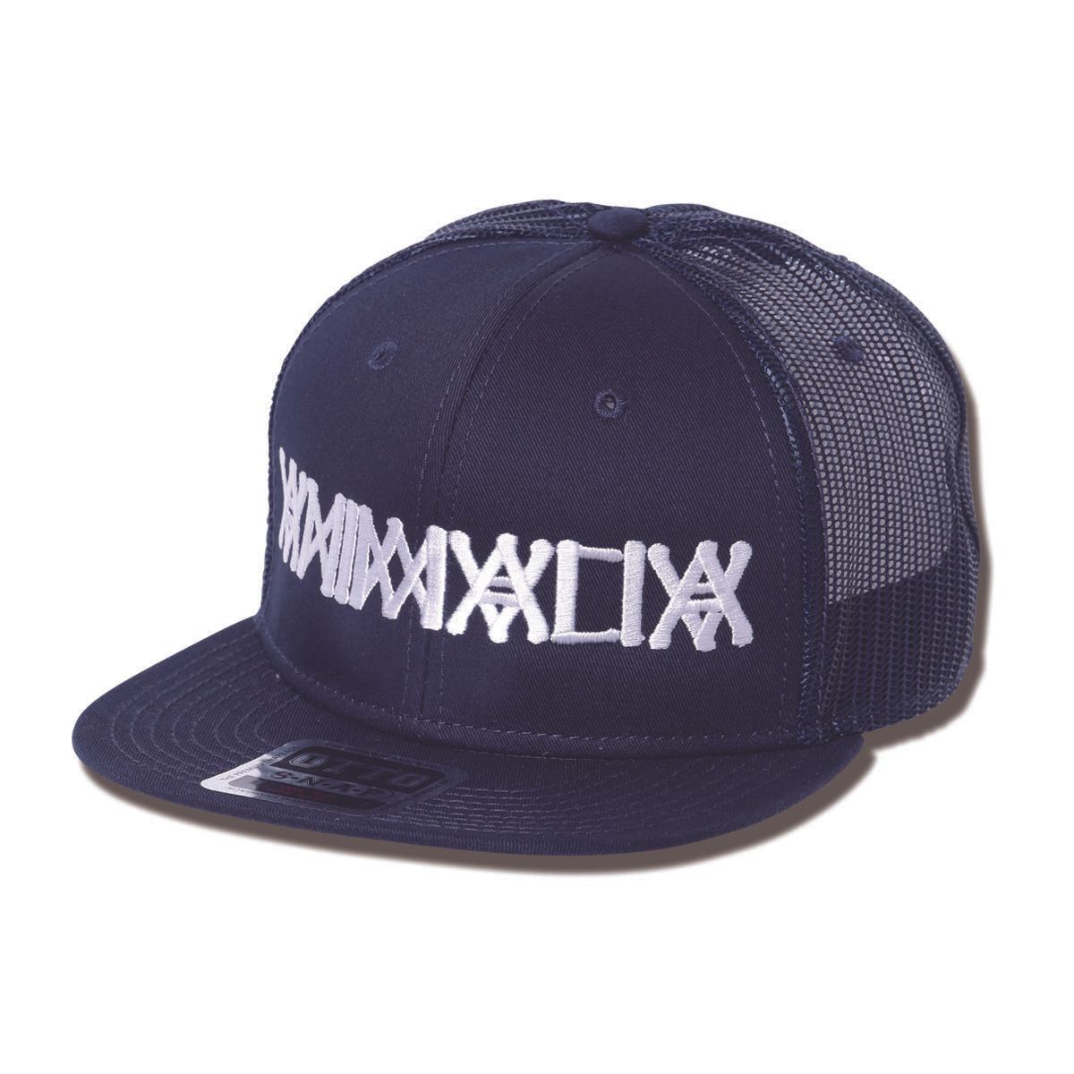 LOGO Mesh Cap-Square Visor