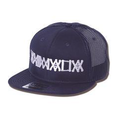 LOGO Mesh Cap-Square Visor