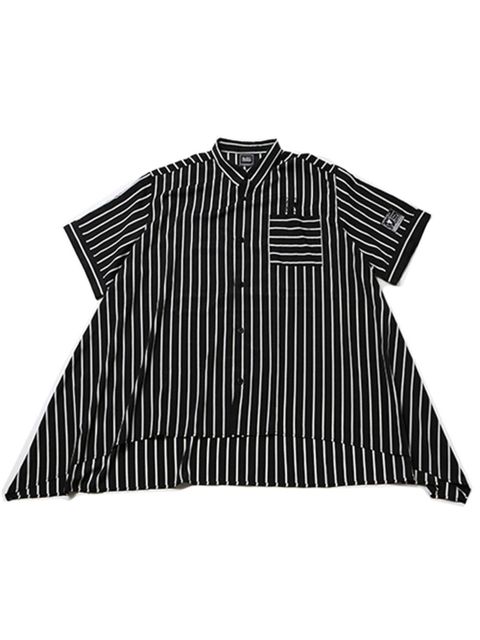 LAX -Hemline Half Sleeve Shirts-