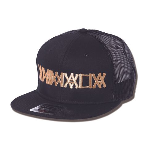 LOGO Mesh Cap-Square Visor