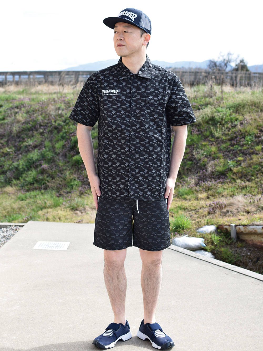 MAG/GOAT Allover S/S WORK SHIRT