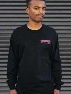EMBROIDERED OUTLINED L/S