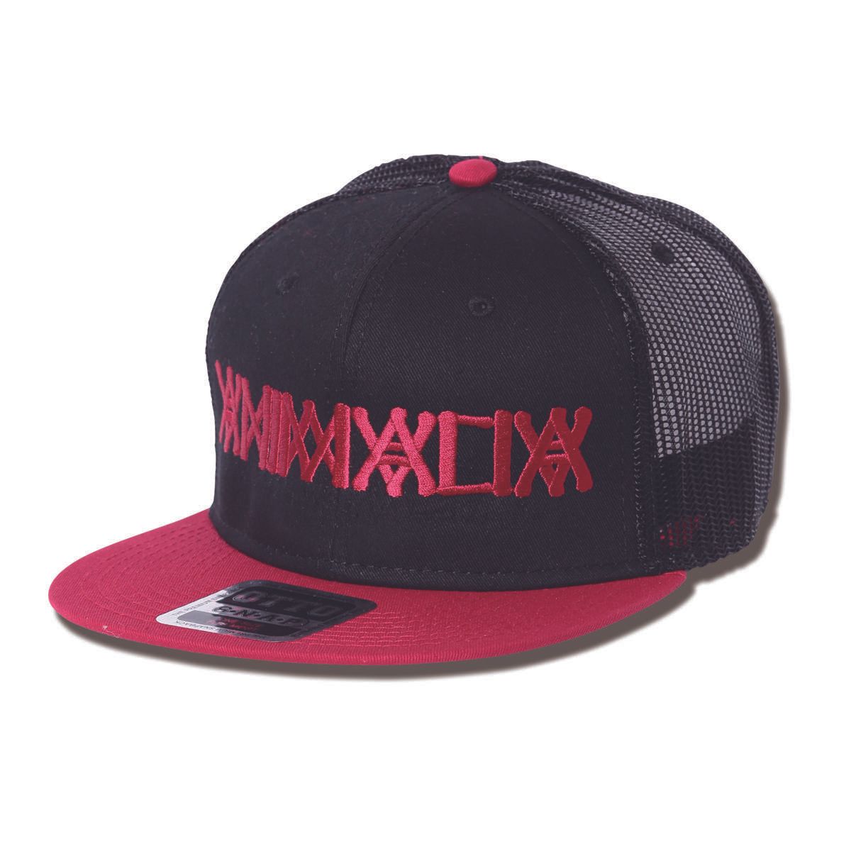 LOGO Mesh Cap-Square Visor