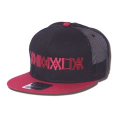 LOGO Mesh Cap-Square Visor