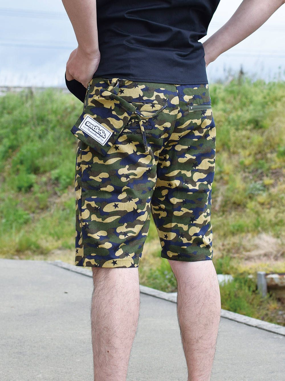 sd secret zip shorts