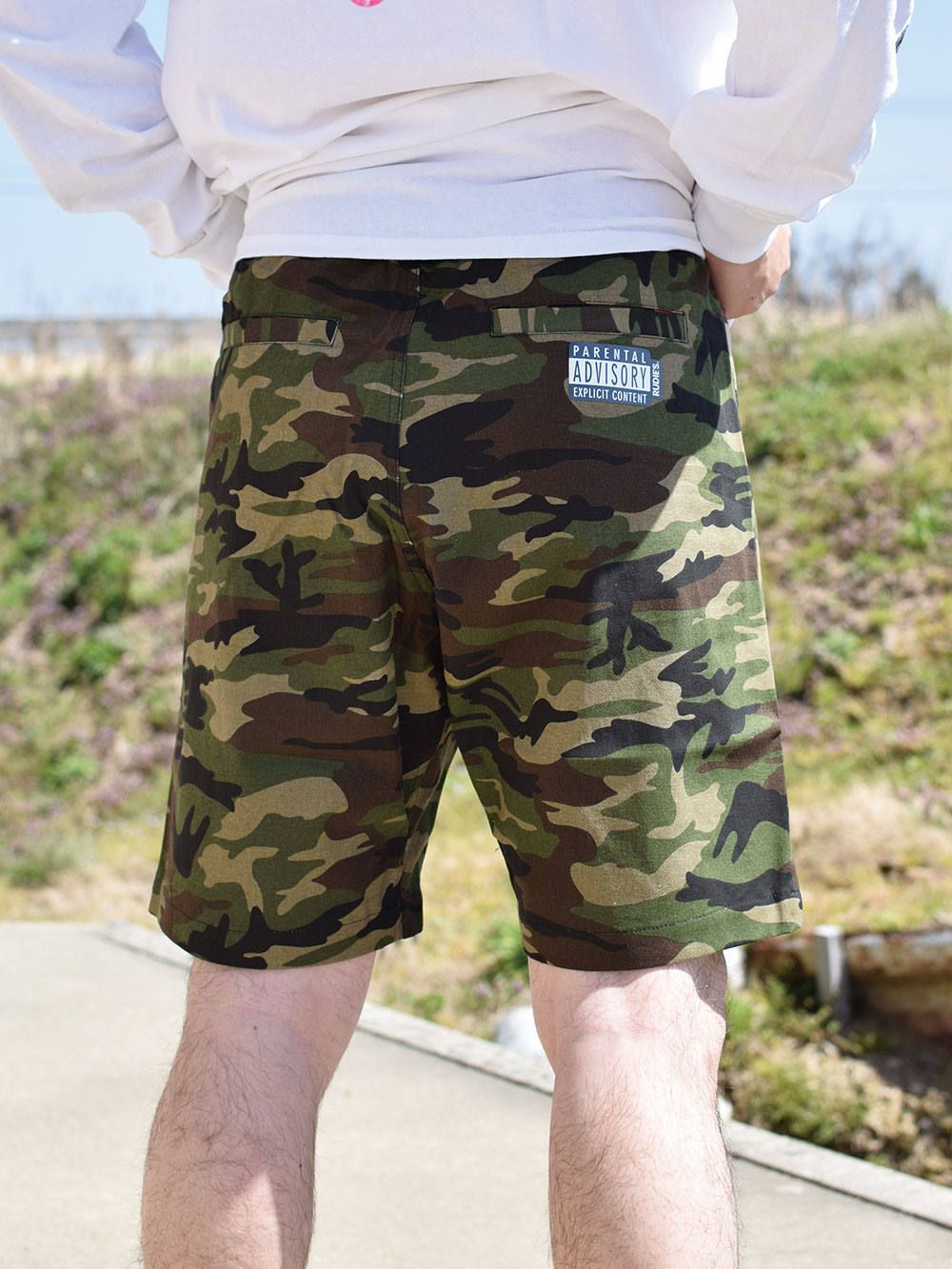 MIGHTY MILITARY-SHORTS