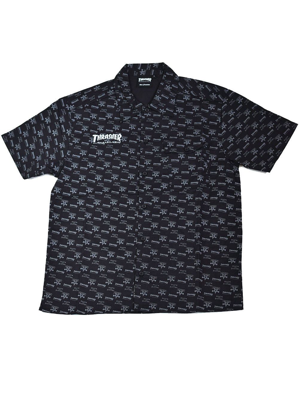 MAG/GOAT Allover S/S WORK SHIRT