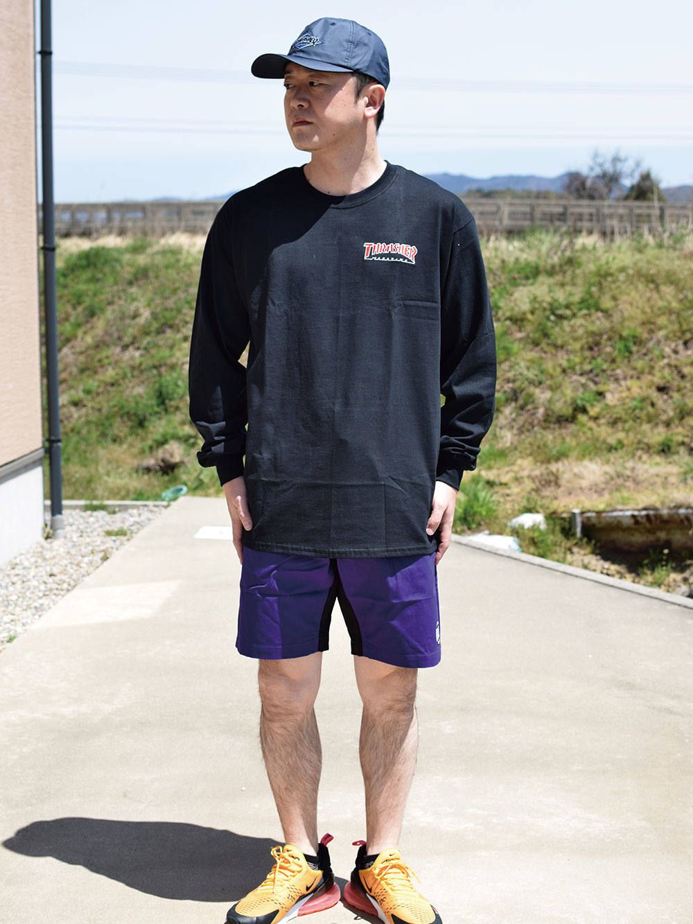 EMBROIDERED OUTLINED L/S