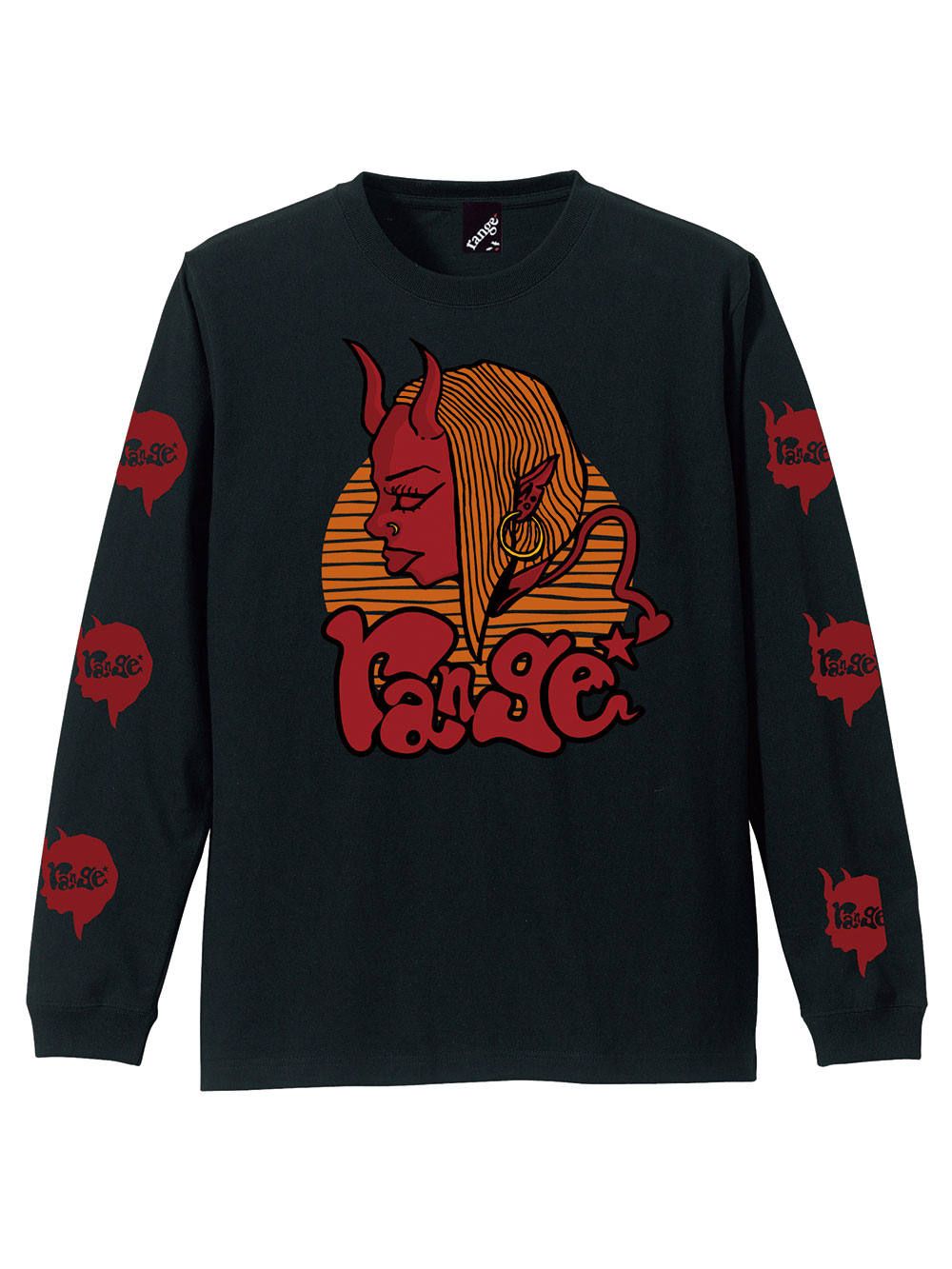 range devil girl L/S tee