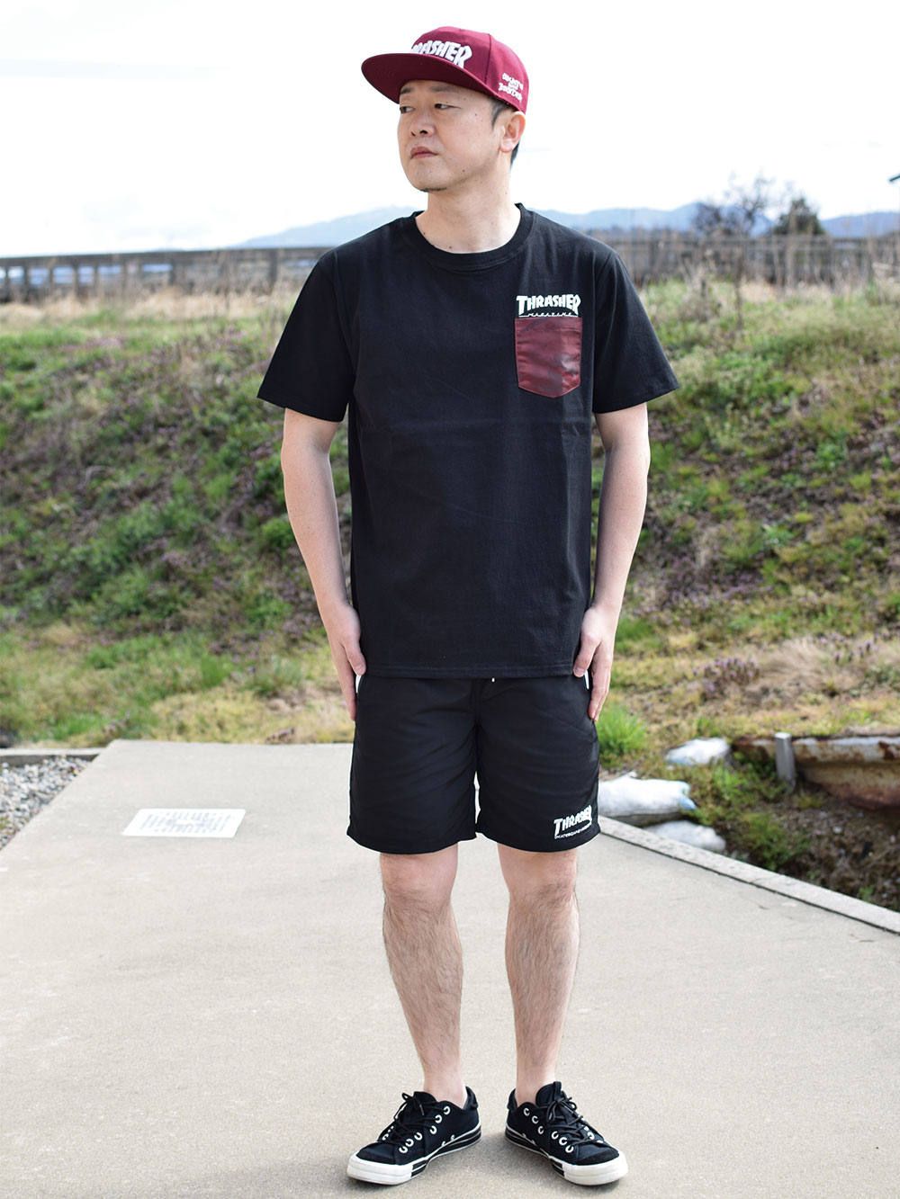 HOMETOWN CAMO POCKET-TEE