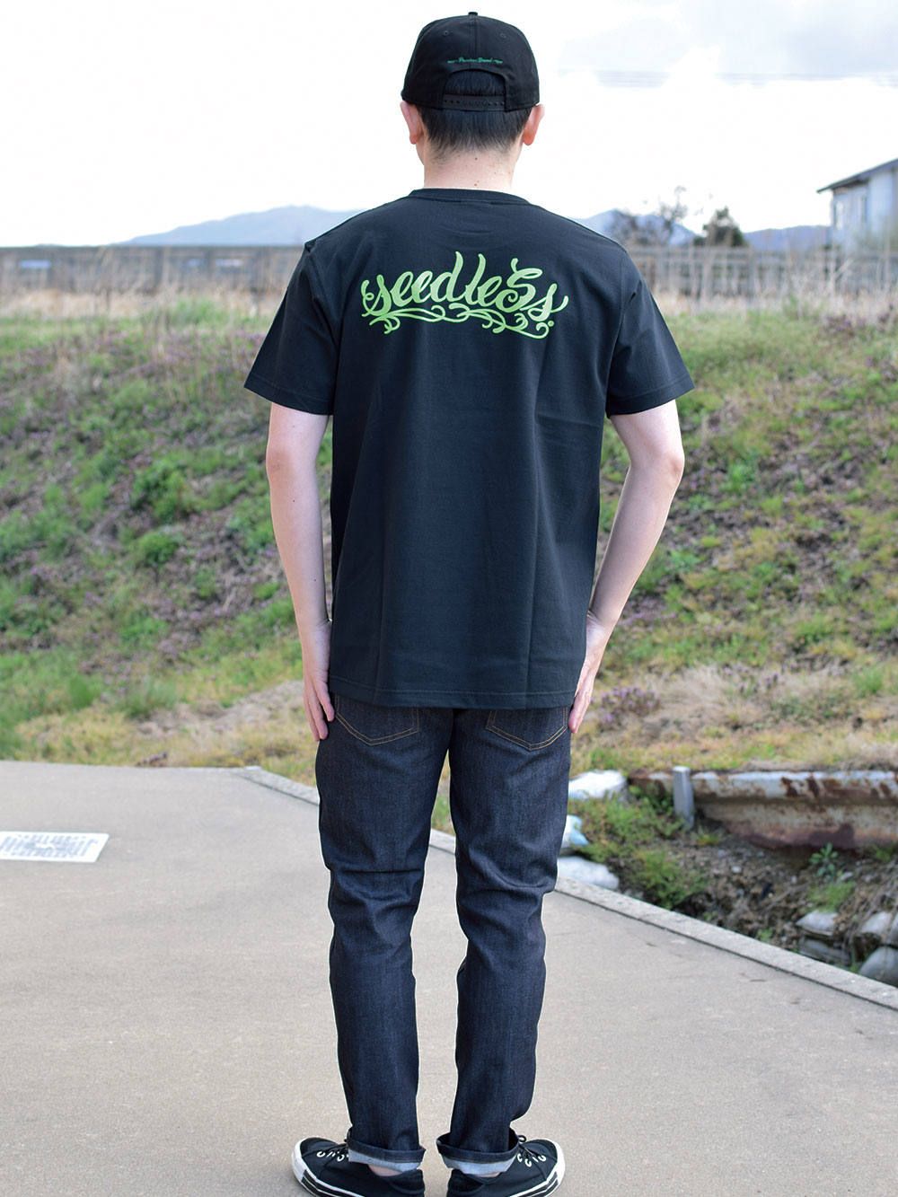sd fluorescence cannabis pocket s/s tee