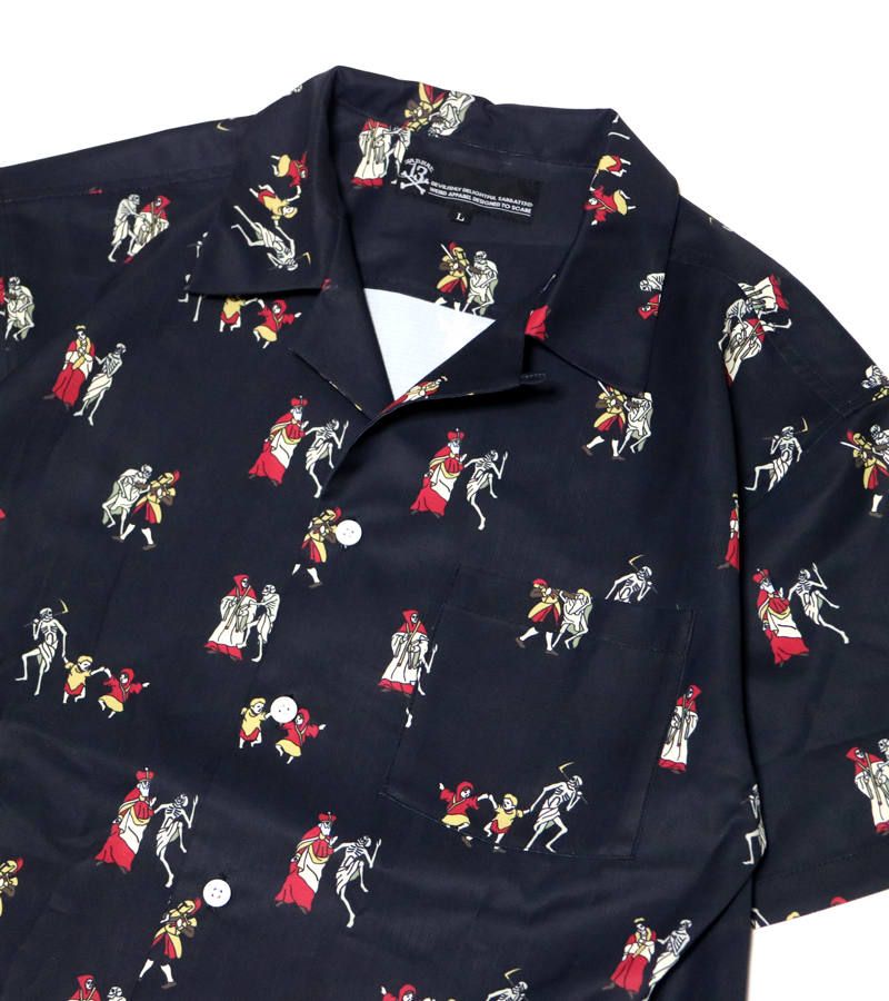 DANCE MACABRE ALOHA-SHIRTS