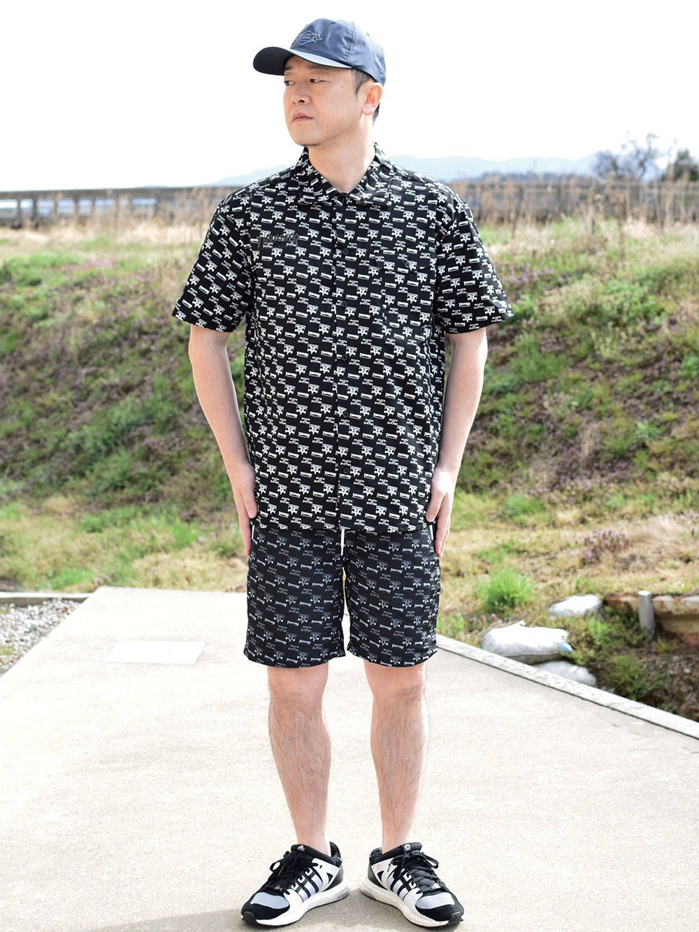 MAG/GOAT Allover S/S WORK SHIRT
