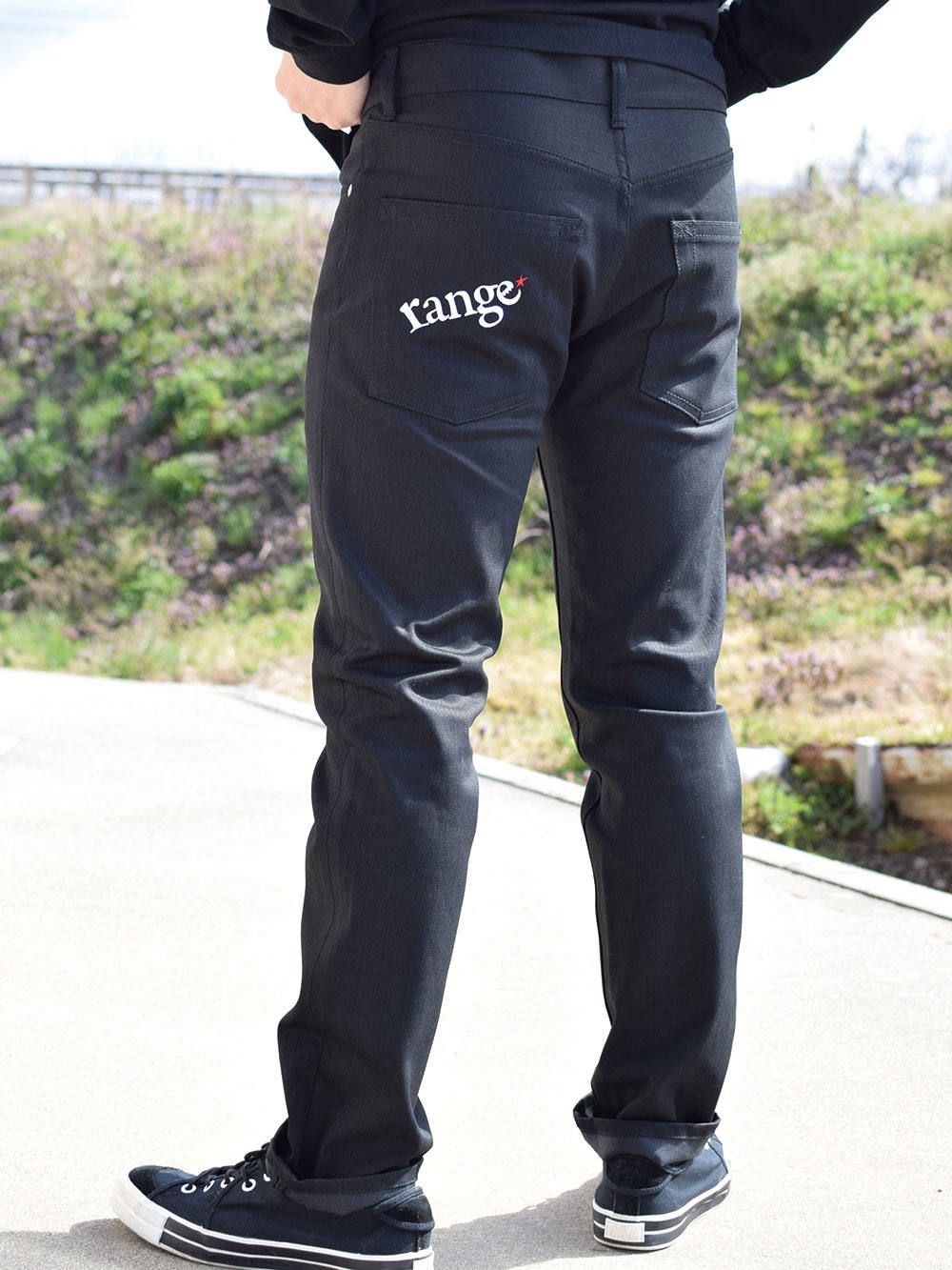 range denim pant