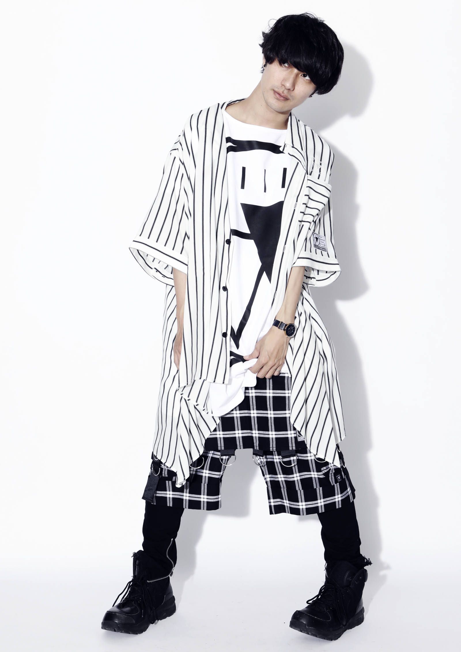 LAX -Hemline Half Sleeve Shirts-