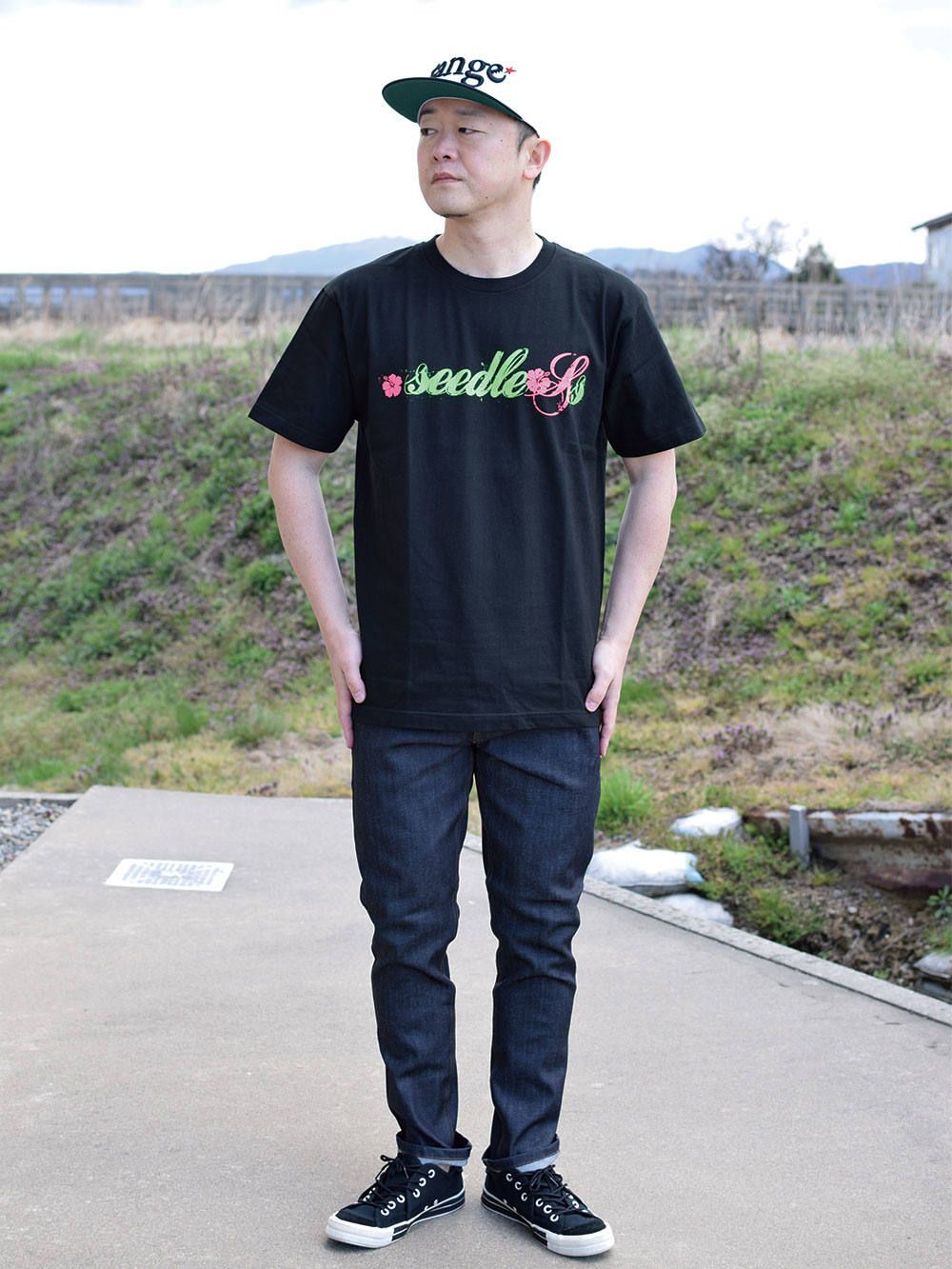 Hawaiian style s/s tee